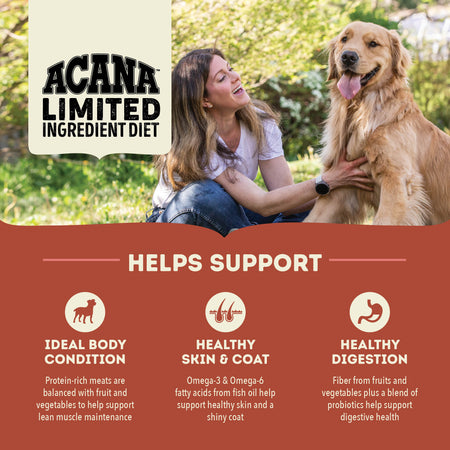 ACANA Singles Limited Ingredient Diet Grain Free Beef & Pumpkin Dry Dog Food