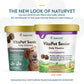 NaturVet VitaPet Senior Daily Vitamins Plus Glucosamine Soft Chews Dog Supplement, 60 Count