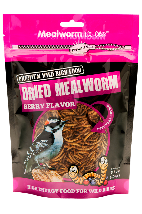 UNIPET Berry flavored Mealworm To Go 3.5oz