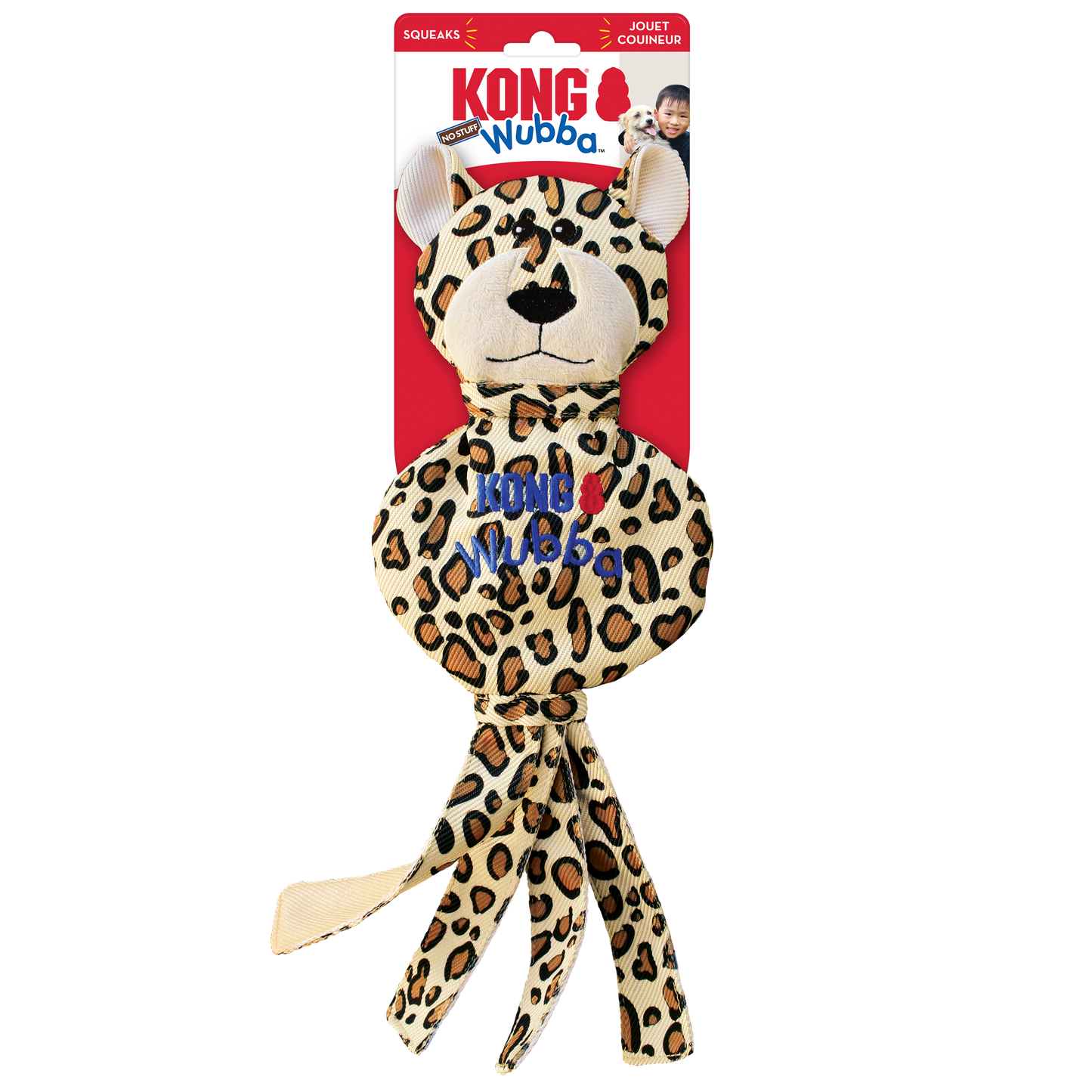 KONG WUBBA NO STUFF CHEETAH