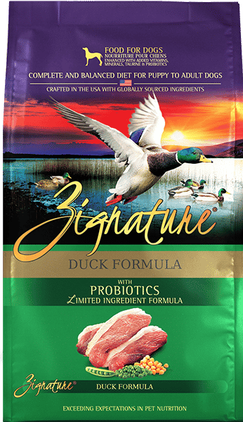 Zignature Limited Ingredient Diet Grain Free Duck Recipe Dry Dog Food