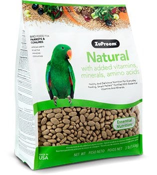 ZuPreem Natural Food for Birds