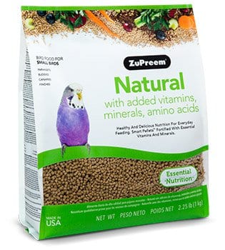 ZuPreem Natural Food for Birds