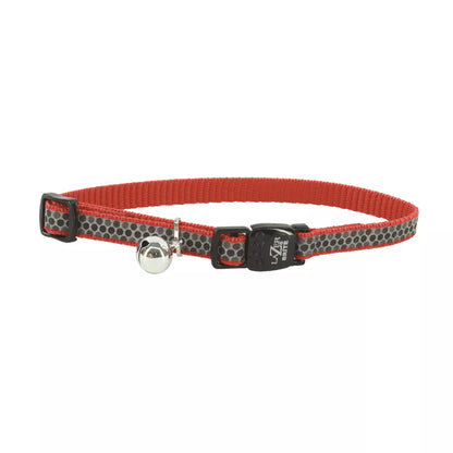 Coastal 3/8in Lazer Brite Reflective Adjustable Breakaway Cat Collars