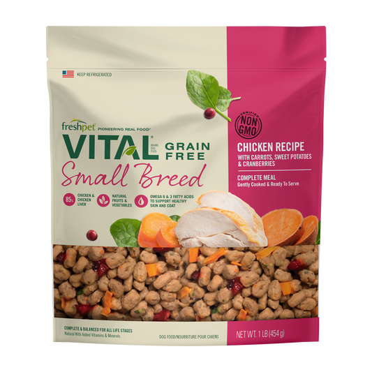 FRESHPET VITAL SMALL BREED 1LB