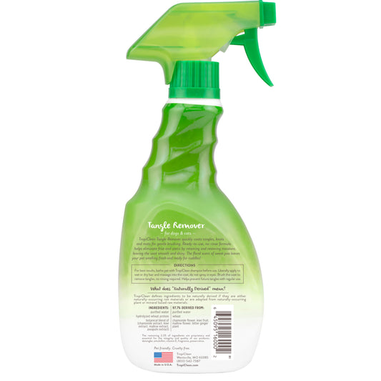 TROPICLEAN Sweet Pea Tangle remover spray