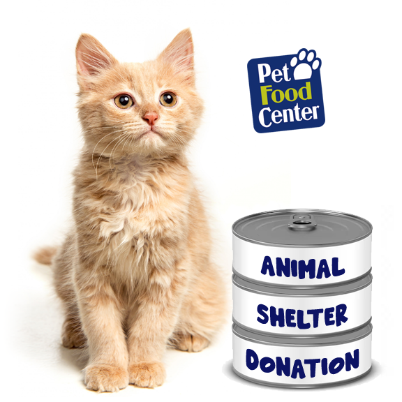 Shelter Cat Canned Food Donation