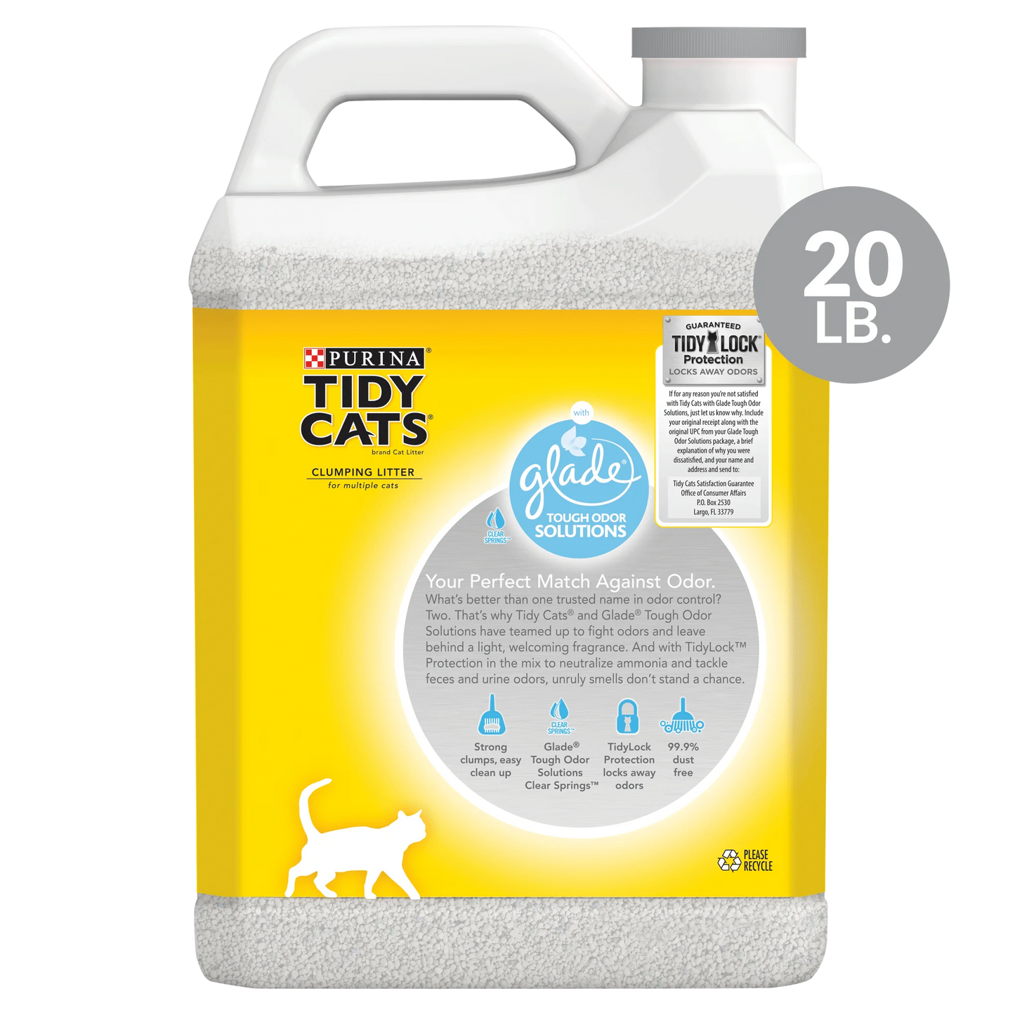 TIDY CAT SCOOP GLADE CLEAR 20#