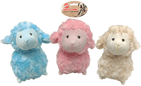 ETHICAL PASTEL SNUGGLE LAMB7in