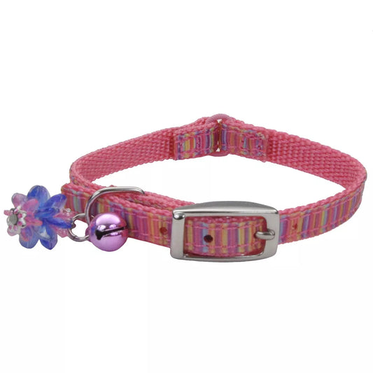 COASTAL5/16in Lil Pals Ribbon Safety Kitten Collar