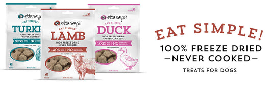 ETTA SAYS EAT 100% Freeze Dried treat for Dogs