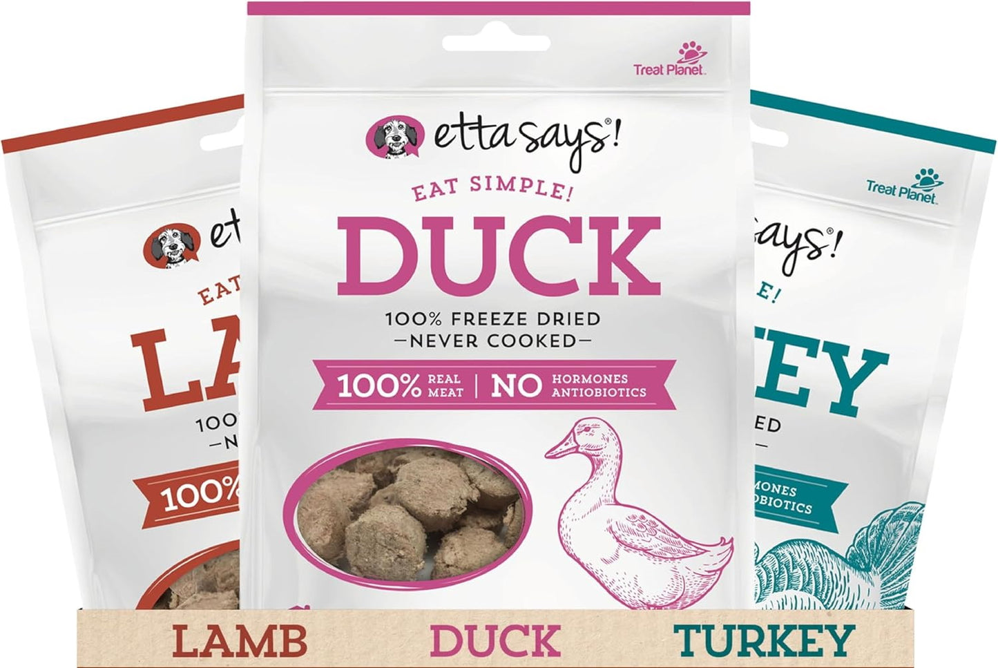 ETTA SAYS EAT 100% Freeze Dried treat for Dogs