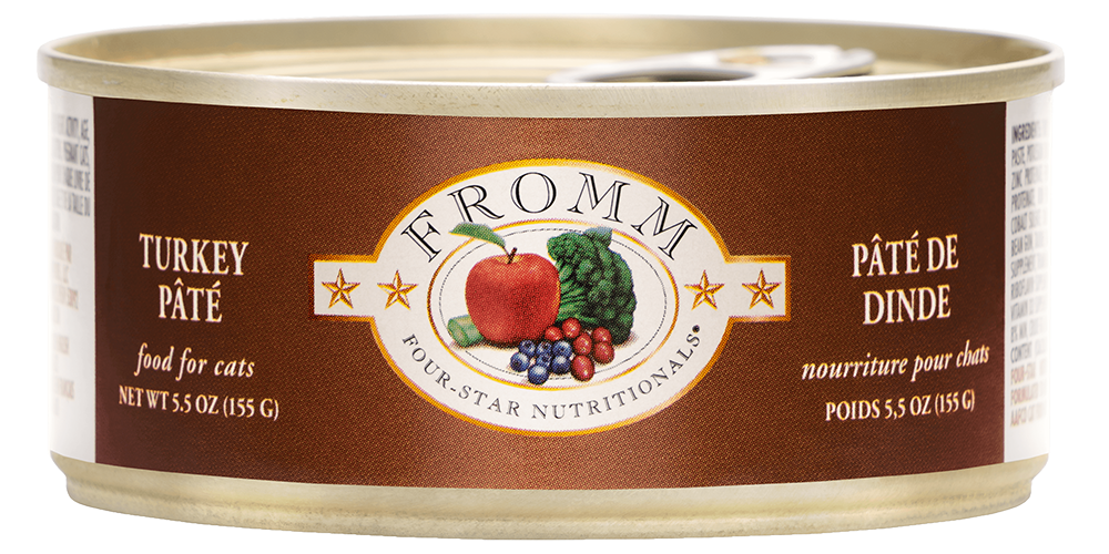 FROMM 4 STAR CAT TURKEY PATE 5oz