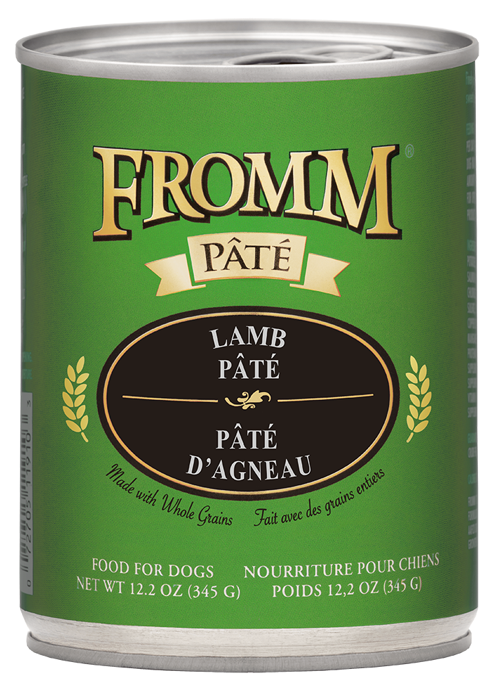 Fromm Lamb Pate' Canned dog food 12oz