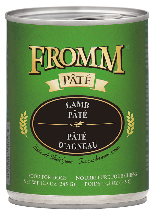 Fromm Lamb Pate' Canned dog food 12oz