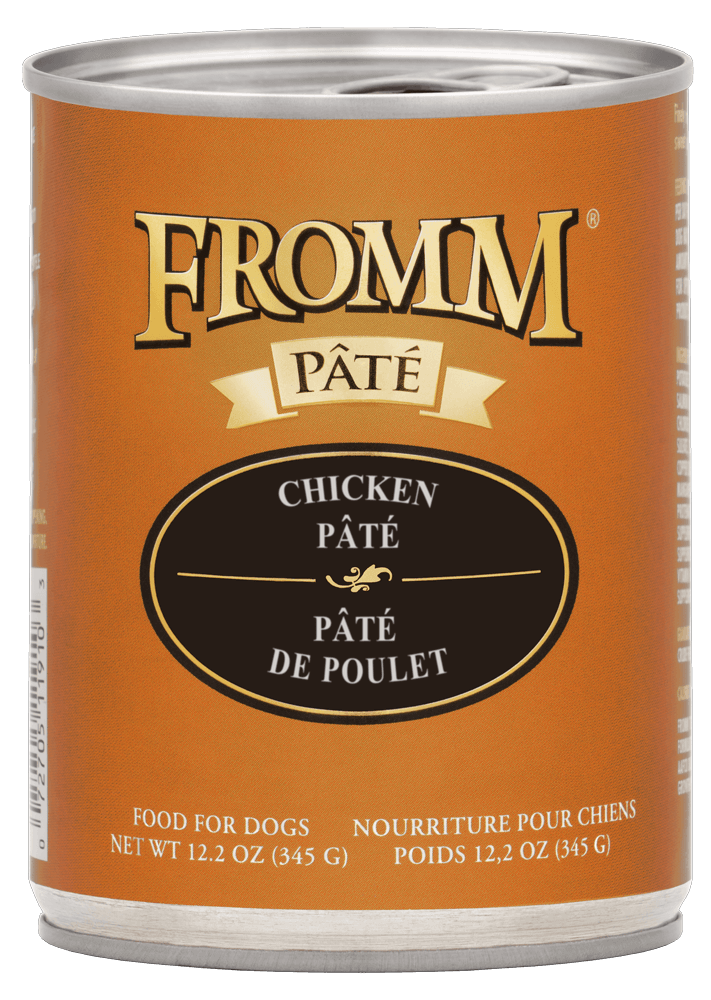 Fromm Chicken Pate' Canned Dog Food 12oz