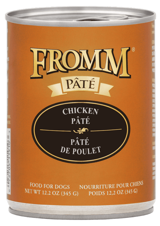 Fromm Chicken Pate' Canned Dog Food 12oz