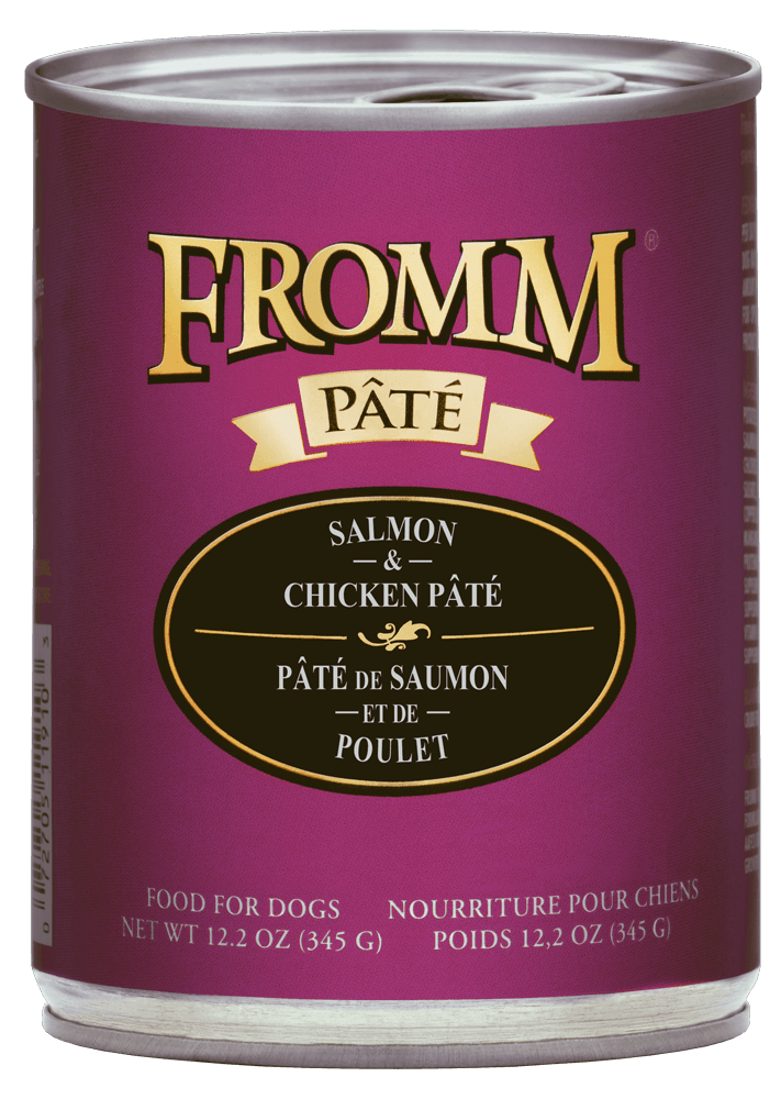 Fromm Gold K9 Salmon & Chicken Pate'  12.2oz