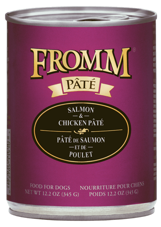 Fromm Gold K9 Salmon & Chicken Pate'  12.2oz