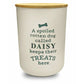 H & H DOG NAME  TREAT JAR