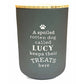 H & H DOG NAME  TREAT JAR