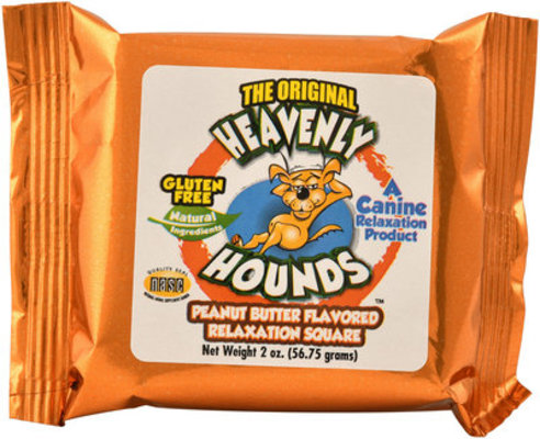 Heavenly Hounds Peanut Butter Flavored Relaxation Square, 2 Ounces