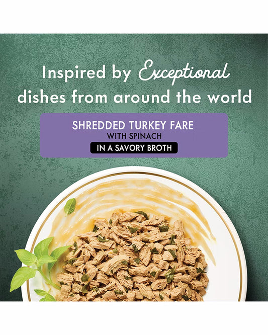 Fancy Feast Elegant Medley Shredded Turkey Fare