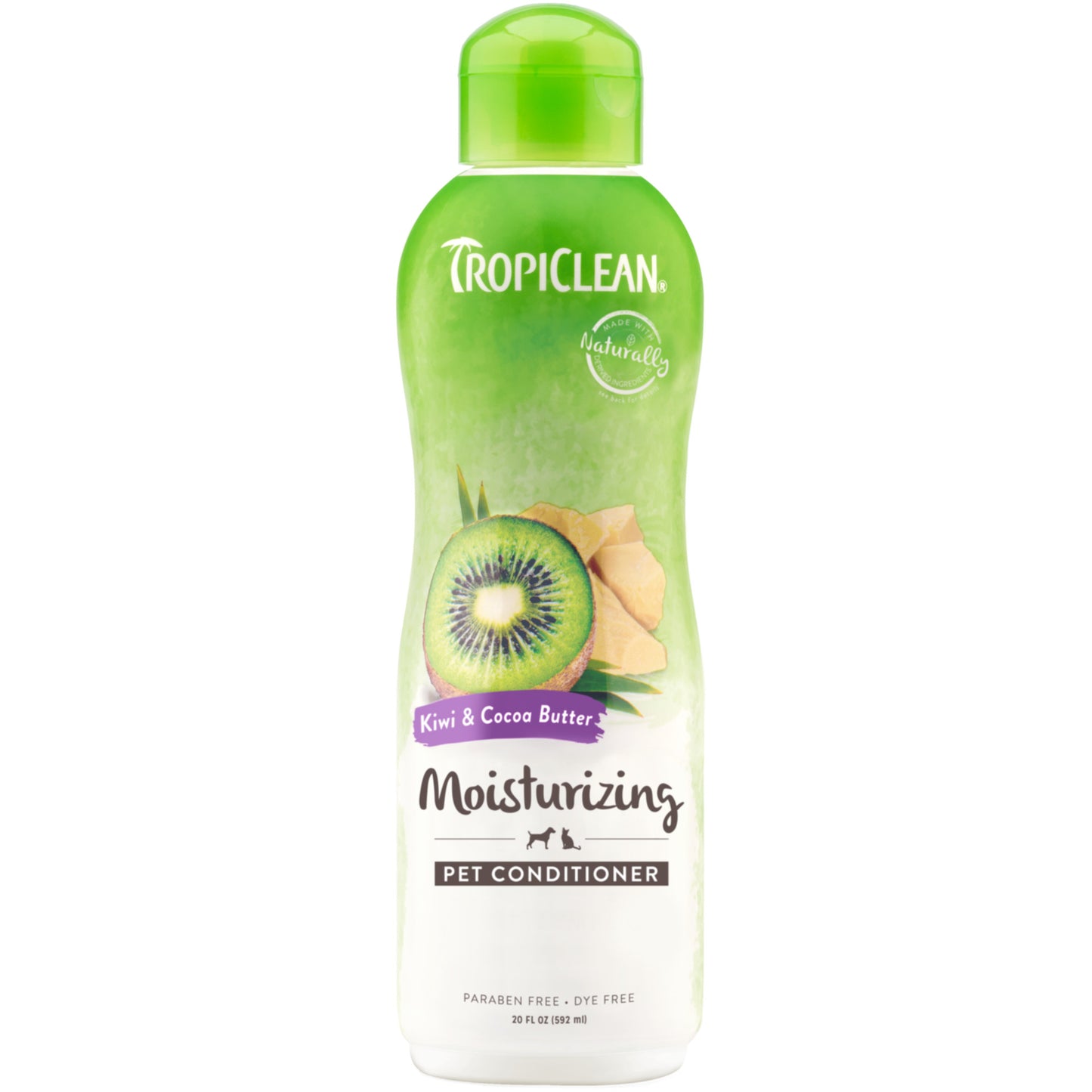 TROPICLEAN KIWI & COCO BUTTER  CONDITIONER 20oz