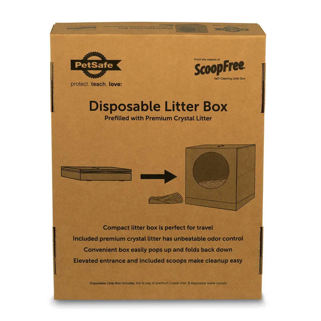PET SAFE DISPOSABLE LITTER BOX