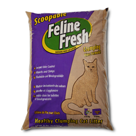 Feline Fresh Instant Odor Control Natural Pine Cat Litter - Clumping