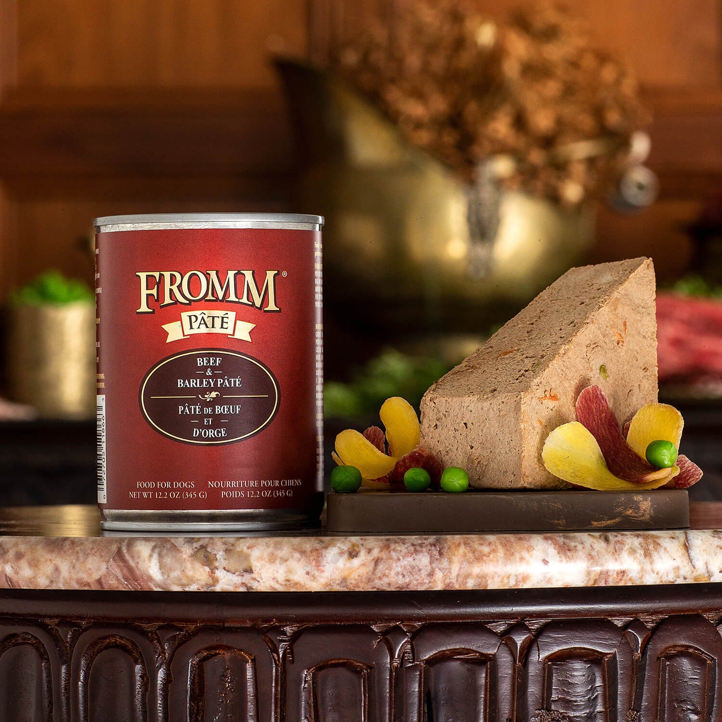 Fromm Beef & Barley Pate' for Dogs 12oz