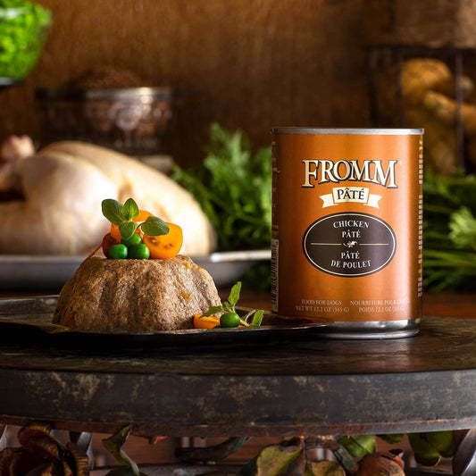 Fromm Chicken Pate' Canned Dog Food 12oz