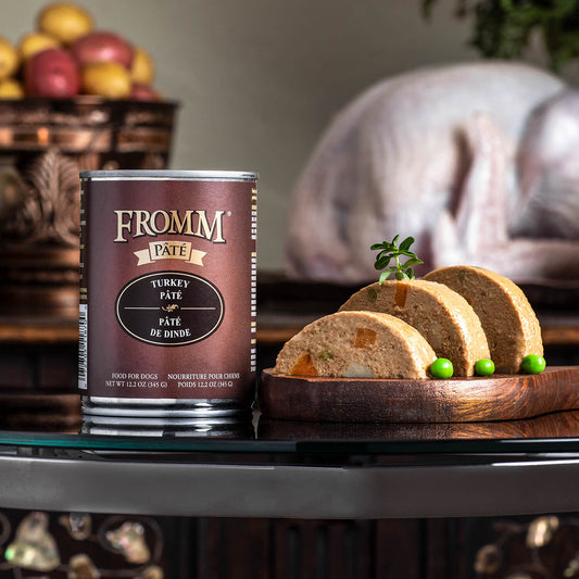 Fromm Turkey Pate' Canned Dog Food 12oz