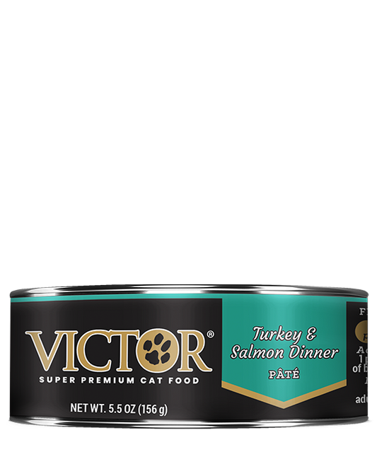 VICTOR CAT TURKEY & SALMON PATE 5.5oz