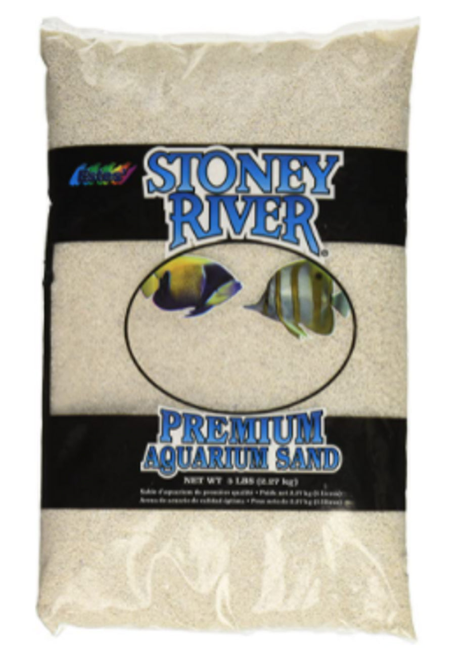 Estes' Stoney River Premium Aquarium Sand - 5 lb