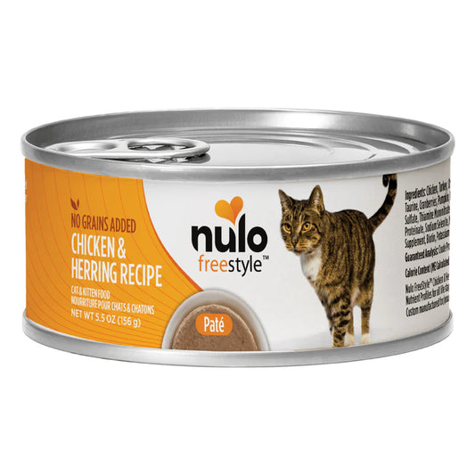 Nulo Freestyle Chicken & Herring recipe Pate' cat food