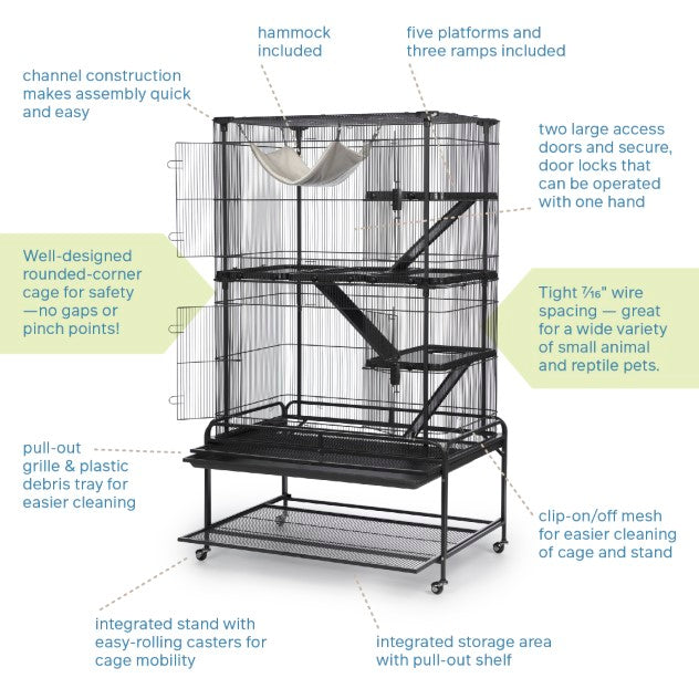 PREVUE DELUXE CRITTER CAGE