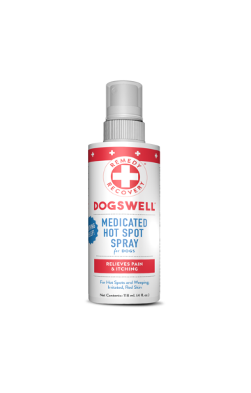 DOGSWELL Remedy & Recovery Medicated Hot Spot Spray for Dogs