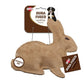 Ethical Pet Dura-Fused Leather Rabbit Dog Toy