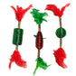 Spot Holiday Silver Vine Cord/Stick Cat Toy Assorted Colors