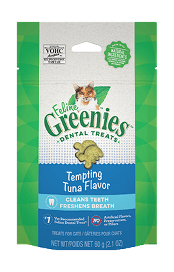 Feline Greenies Tempting Tuna Dental Treats