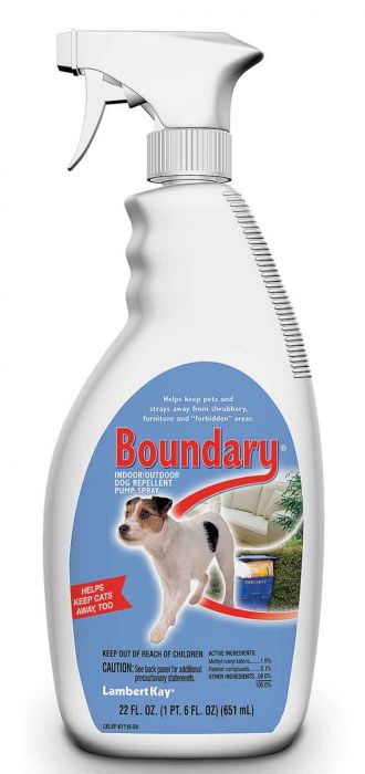 Boundary Indoor/Outdoor Dog Repellent Pump Spray