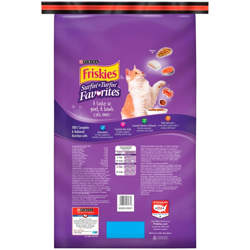 Friskies dry shop cat food ingredients