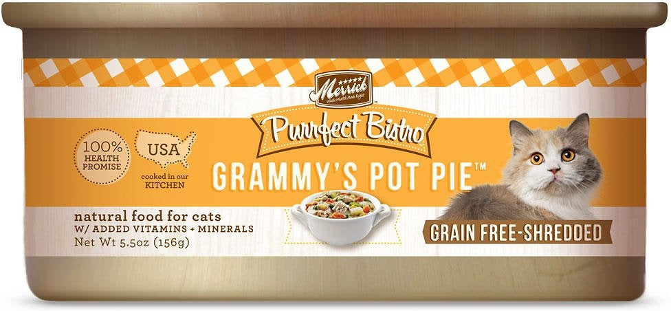 Merrick grammy's pot 2025 pie cat food