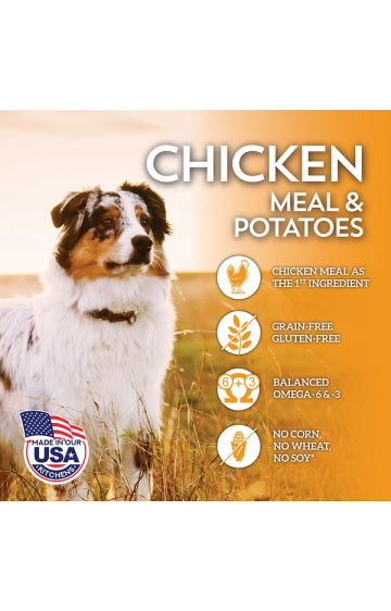 Wholesomes Grain Free Chicken Meal & Potato Recipe Dry Dog Food