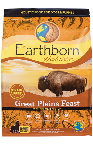 Earthborn Holistic Great Plains Feast Grain Free Natural Dog Food
