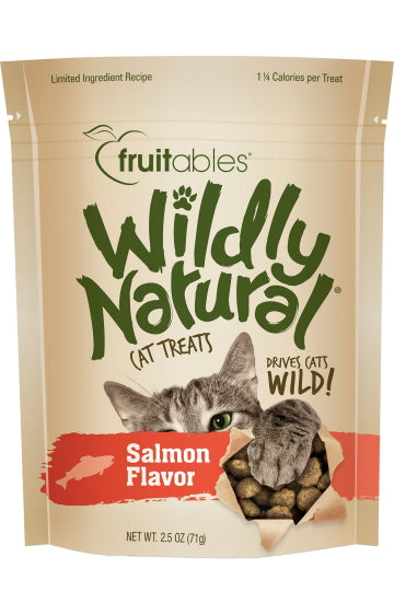 Fruitables Wildly Natural Salmon Cat Treats