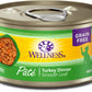 Wellness Complete Health Natural Grain Free Turkey Pate Wet Canned Cat Food