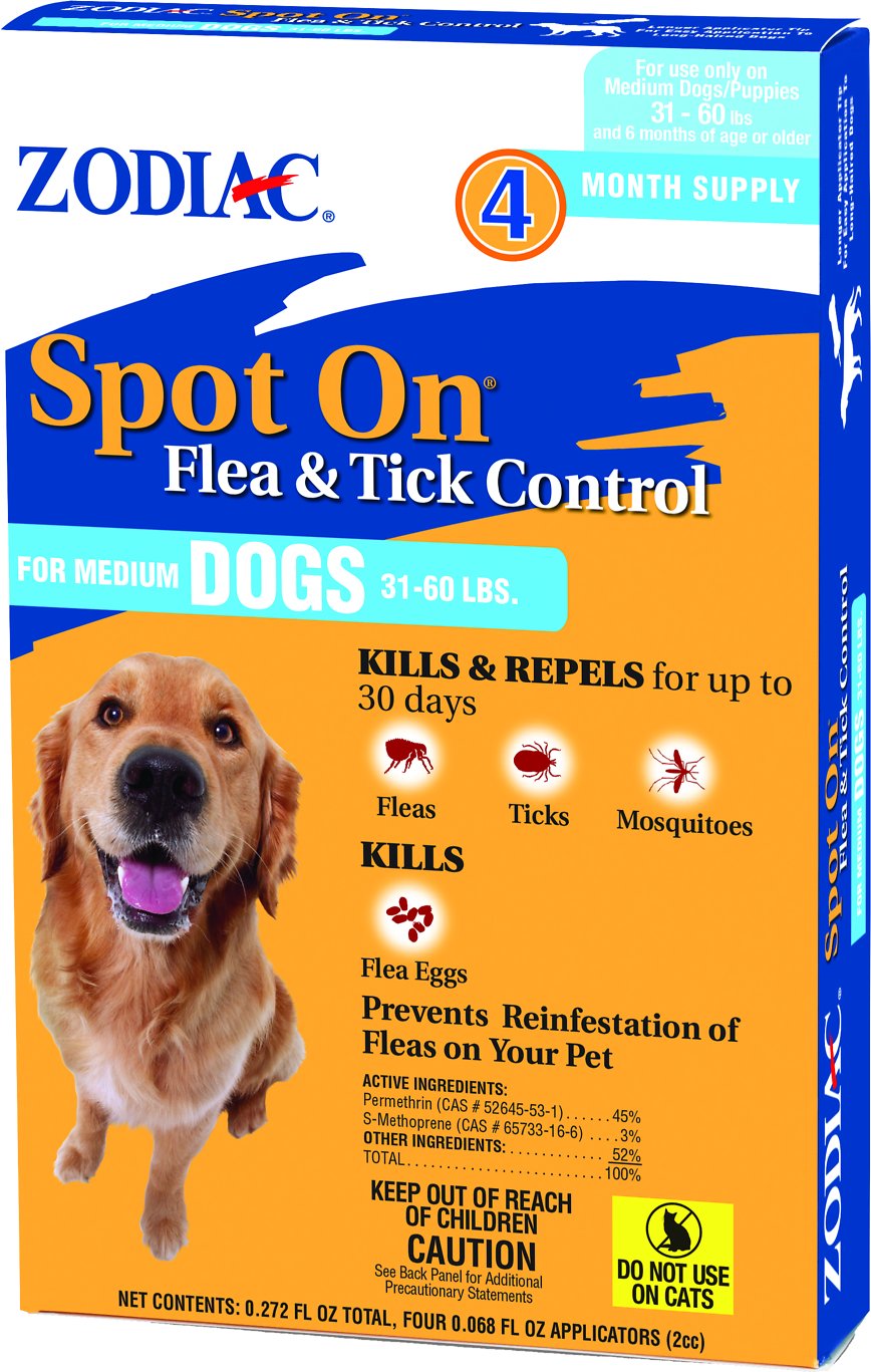 Zodiac Spot On Flea & Tick Control