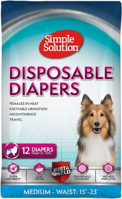 Simple Solution Disposable Diaper 12-Pack
